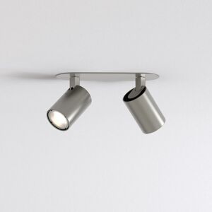 Astro Lighting Ascoli Twin Recessed 2 Light Spotlight Matt Nickel, GU10 Astro Lighting Ascoli Twin Recessed 2 Light Spotlight Matt Nickel, GU10
