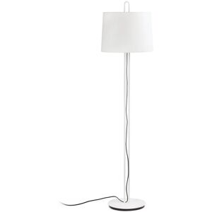 Faro Floor Lamp - White Tapered Shade, E27, 15W - Floor lighting Faro Floor Lamp - White Tapered Shade, E27, 15W - Floor lighting
