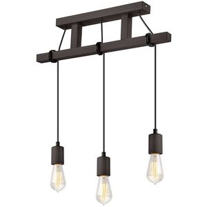 Lamkur Leon Industrial Wenge Ceiling Light - Ceiling Light Lamkur Leon Industrial Wenge Ceiling Light - Ceiling Light