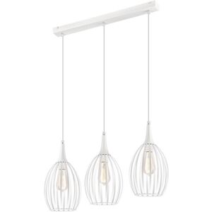 Lamkur Vincent White Steel Pendant Light - Pendant Ceiling Light Lamkur Vincent White Steel Pendant Light - Pendant Ceiling Light