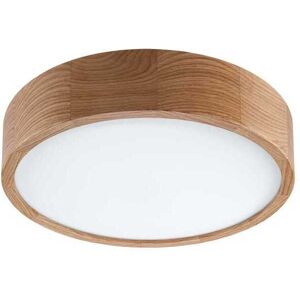 Lamkur Oak Round Cylindrical LED Ceiling Light - Ceiling Light Lamkur Oak Round Cylindrical LED Ceiling Light - Ceiling Light