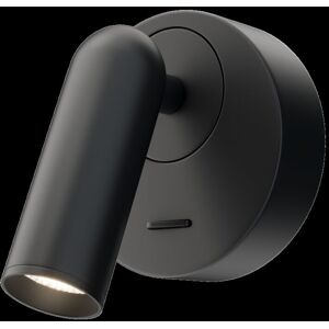 Maytoni Lighting Technical Mirax Integrated LED Black Reading Wall Lamp Maytoni Lighting Technical Mirax Integrated LED Black Reading Wall Lamp