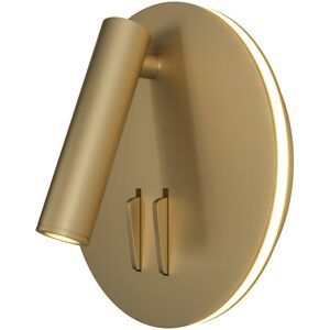 Maytoni Lighting Technical Ios 176 Integrated LED Matt Gold Reading Wall Lamp Maytoni Lighting Technical Ios 176 Integrated LED Matt Gold Reading Wall Lamp