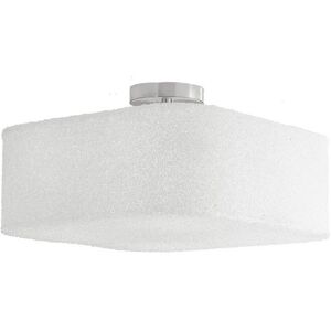 Fan Europe Lighting DEA Cylindrical Semi Flush Ceiling Light White 42x42x25cm Fan Europe Lighting DEA Cylindrical Semi Flush Ceiling Light White 42x42x25cm