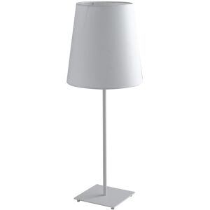 Fan Europe Lighting ELVIS Table Lamp with White Fabric Shade - Table Lamp Fan Europe Lighting ELVIS Table Lamp with White Fabric Shade - Table Lamp