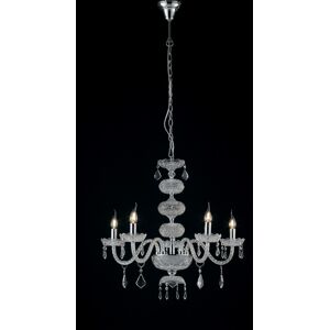 Fan Europe Lighting INCANTO 5 Light Chandeliers Chrome, Crystal 69x79cm Fan Europe Lighting INCANTO 5 Light Chandeliers Chrome, Crystal 69x79cm