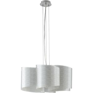 Fan Europe Lighting JOYCE 6 Light Pendant Ceiling Light White 60x25cm Fan Europe Lighting JOYCE 6 Light Pendant Ceiling Light White 60x25cm