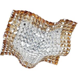 Fan Europe Lighting RUMBA Ceiling Light Transparent, Amber, Crystal 44x12x44cm Fan Europe Lighting RUMBA Ceiling Light Transparent, Amber, Crystal 44x12x44cm