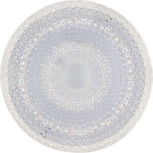 Fan Europe UNIKA LED Patterned Glass Ceiling Light - White - 4400lm Fan Europe UNIKA LED Patterned Glass Ceiling Light - White - 4400lm