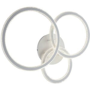 Fan Europe Lighting BRYANT LED Semi Flush Light White 5570lm 3000K 78x60x18cm Fan Europe Lighting BRYANT LED Semi Flush Light White 5570lm 3000K 78x60x18cm