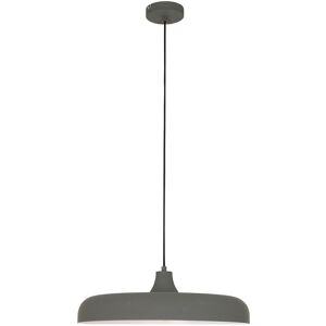 Sienna Lighting Krisip Dome Pendant Ceiling Light - Grey - E27 - 50cm Sienna Lighting Krisip Dome Pendant Ceiling Light - Grey - E27 - 50cm