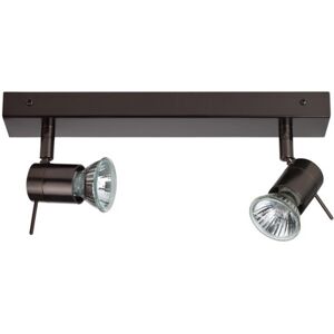 Linea Verdace Lighting Penna 2 Light Twin Spotlight Bronze Linea Verdace Lighting Penna 2 Light Twin Spotlight Bronze
