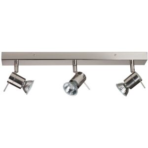 Linea Verdace Lighting Penna 3 Light Spotlight Bar Matt Nickel Linea Verdace Lighting Penna 3 Light Spotlight Bar Matt Nickel