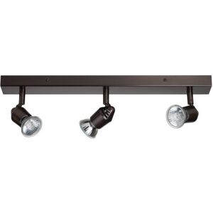 Linea Verdace Lighting Bomba 3 Light Spotlight Bar Bronze Linea Verdace Lighting Bomba 3 Light Spotlight Bar Bronze