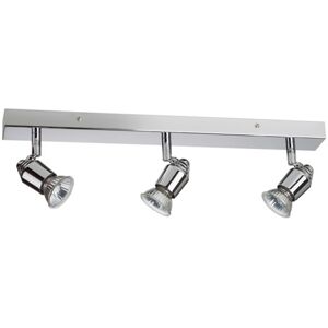 Linea Verdace Lighting Bomba 3 Light Spotlight Bar Chrome Linea Verdace Lighting Bomba 3 Light Spotlight Bar Chrome
