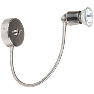 Linea Verdace Lighting Bomba Reading Light Satin Nickel Linea Verdace Lighting Bomba Reading Light Satin Nickel