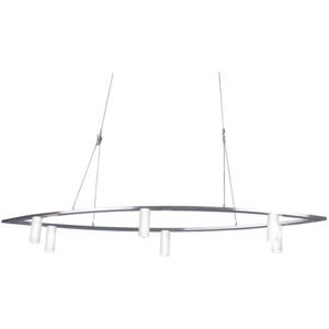 Linea Verdace Lighting Twinline Cylindrical Pendant Ceiling Light Satin Nickel Linea Verdace Lighting Twinline Cylindrical Pendant Ceiling Light Satin Nickel