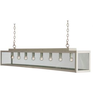 Linea Verdace Lighting Zenia 8 Light Straight Bar Pendant Ceiling Light Beige Gray Linea Verdace Lighting Zenia 8 Light Straight Bar Pendant Ceiling Light Beige Gray