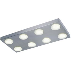 Linea Verdace Lighting Kyoto 8 Light Flush Ceiling Light Aluminum Linea Verdace Lighting Kyoto 8 Light Flush Ceiling Light Aluminum