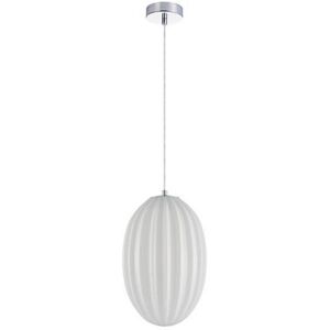 Larissa Lighting Glyka Globe Ceiling Pendant Light 1x E14 Glass White Larissa Lighting Glyka Globe Ceiling Pendant Light 1x E14 Glass White