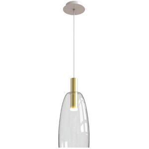 Larissa Gazi Dome Ceiling Pendant Light - LED 5W Clear Glass Larissa Gazi Dome Ceiling Pendant Light - LED 5W Clear Glass
