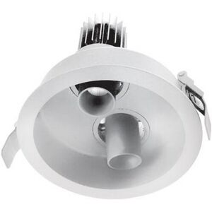 Larissa Lighting Edessa Downlight Recessed Downlight Spot LED 2x 9W 3000K White Larissa Lighting Edessa Downlight Recessed Downlight Spot LED 2x 9W 3000K White