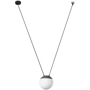 Faro 28376-1L Pendant Light - Dark Grey, Wood, E27 Faro 28376-1L Pendant Light - Dark Grey, Wood, E27