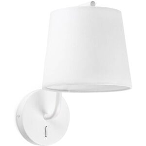 Faro Wall Lighting Berni White E27 Indoor Wall Lamp Faro Wall Lighting Berni White E27 Indoor Wall Lamp