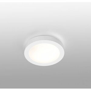 Faro Logos-1 - 1 Light Small Round Bathroom Flush Ceiling Light White - Ceiling Light Faro Logos-1 - 1 Light Small Round Bathroom Flush Ceiling Light White - Ceiling Light