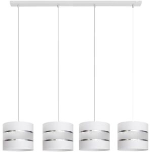 Netlighting Helen Straight Bar Pendant Ceiling Light White Silver - Ceiling Light Netlighting Helen Straight Bar Pendant Ceiling Light White Silver - Ceiling Light
