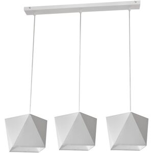 Helam Lighting Adamant White Pendant Light - Ceiling Lamp Helam Lighting Adamant White Pendant Light - Ceiling Lamp