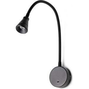 Faro Wall Lighting - LED Indoor Reading Lamp Black Faro Wall Lighting - LED Indoor Reading Lamp Black