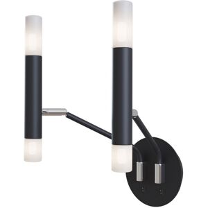 Maytoni Black Wall Lamp - G9 4 Bulbs - Modern Candle Light Maytoni Black Wall Lamp - G9 4 Bulbs - Modern Candle Light