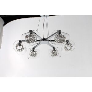 Impex Lighting Sonja 6 Light Chrome Ceiling Pendant Impex Lighting Sonja 6 Light Chrome Ceiling Pendant