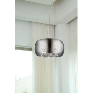 Impex Lighting Deni 3 Light Chrome Ceiling Pendant Impex Lighting Deni 3 Light Chrome Ceiling Pendant