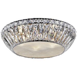Impex Lighting Armel 5 Light LED Flush Chrome Ceiling Fitting Impex Lighting Armel 5 Light LED Flush Chrome Ceiling Fitting