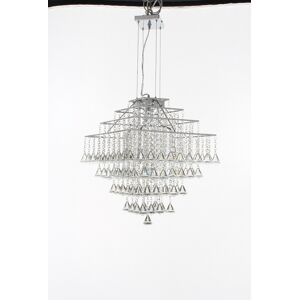 Impex Lighting Parma 6 Light Square Chrome Ceiling Fitting Impex Lighting Parma 6 Light Square Chrome Ceiling Fitting