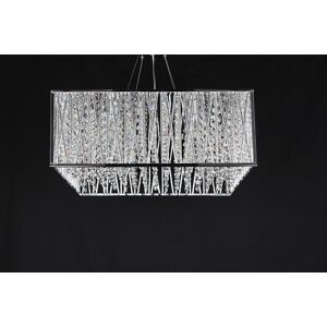 Impex Lighting Melenki 5 Light Polished Chrome Ceiling Pendant Impex Lighting Melenki 5 Light Polished Chrome Ceiling Pendant