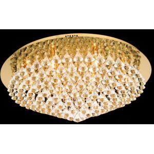 Netlighting Parma 12 Light Gold Flush Ceiling Fitting - Ceiling Fitting Netlighting Parma 12 Light Gold Flush Ceiling Fitting - Ceiling Fitting