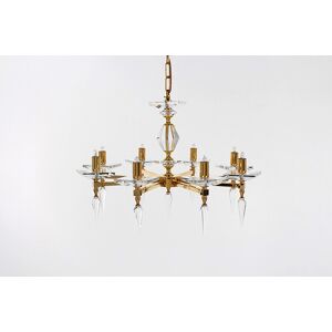 Impex Lighting Sorrento Optic Glass/spear 8 Arm Chandelier Impex Lighting Sorrento Optic Glass/spear 8 Arm Chandelier