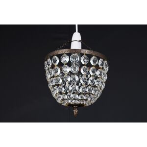 Impex Lighting Kiel 8" Baguette Antique Brass Pendant Ceiling Light Impex Lighting Kiel 8" Baguette Antique Brass Pendant Ceiling Light