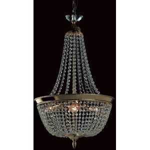Impex Lighting Herne Strass Empire Gold Impex Lighting Herne Strass Empire Gold