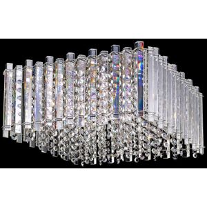 Netlighting Clara 5 Light Chrome Crystal Ceiling Light - Ceiling Light Netlighting Clara 5 Light Chrome Crystal Ceiling Light - Ceiling Light