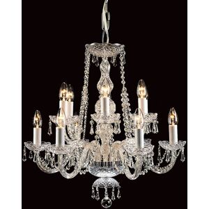 Netlighting Modra Crystal 12 Arm Chandelier - Pendant Light Netlighting Modra Crystal 12 Arm Chandelier - Pendant Light