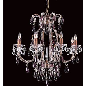 Impex Lighting Versailles Bead Rustic Bronze 8 Arm Chandelier Impex Lighting Versailles Bead Rustic Bronze 8 Arm Chandelier