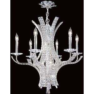 Impex Lighting Eclipse 6 Light Chrome 6 Arm Chandelier Impex Lighting Eclipse 6 Light Chrome 6 Arm Chandelier