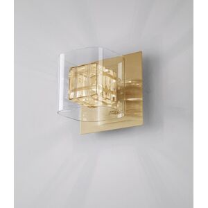 Impex Lighting Avignon 1 Light Wall Lamp Gold Crystal Impex Lighting Avignon 1 Light Wall Lamp Gold Crystal