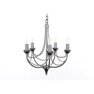Impex Lighting Cirrus Natural 5 Arm Chandelier Impex Lighting Cirrus Natural 5 Arm Chandelier