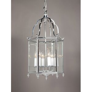 Impex Lighting Belgravia Chrome Lanterns Pendant Ceiling Light Impex Lighting Belgravia Chrome Lanterns Pendant Ceiling Light