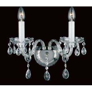 Impex Lighting Dolni Crystal Nickel Candle Wall Lamp - Wall Lamp Impex Lighting Dolni Crystal Nickel Candle Wall Lamp - Wall Lamp